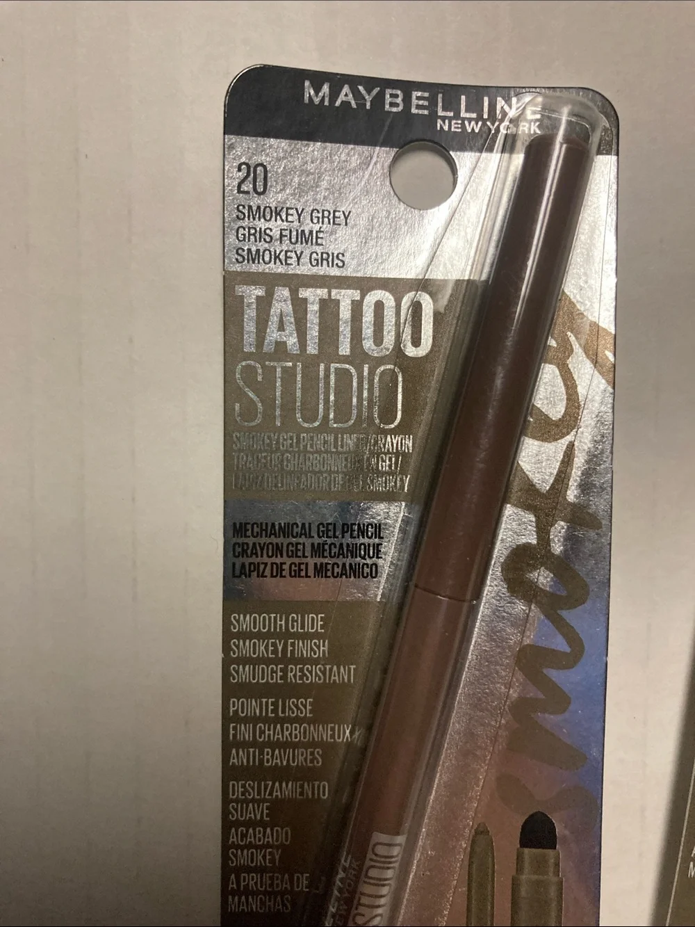 Maybelline Tattoo Studio Brow Pomade Pencils — Smokey Grey (4-Pack)